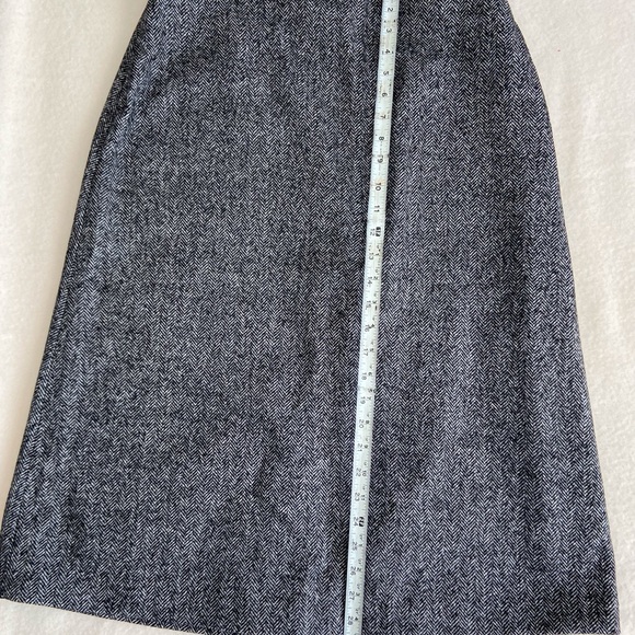 UNIQLO Women's Dark Gray Wool Blend Narrow Mini Skirt - Picture 4 of 4
